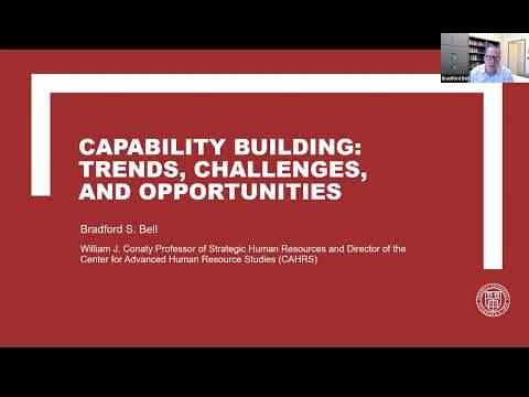 Introduction to Capability Building CAHRSclip | The ILR School