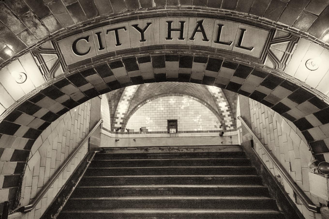 Photo of New York City Hall Subway Station