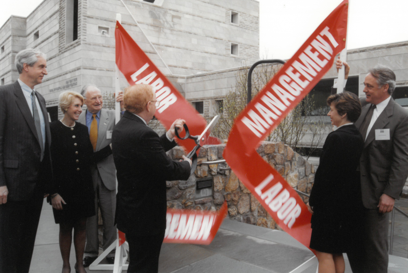 Ribbon cutting ceremony 
