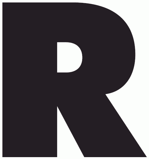 Capital R in Futura Extra Black font