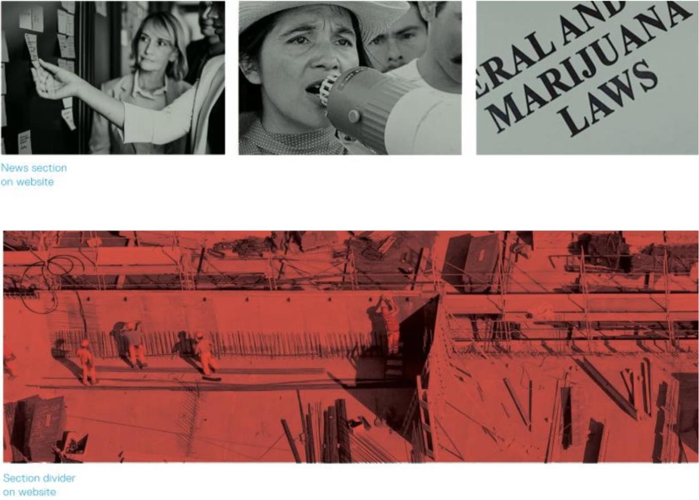 Examples of using color overlay in photography