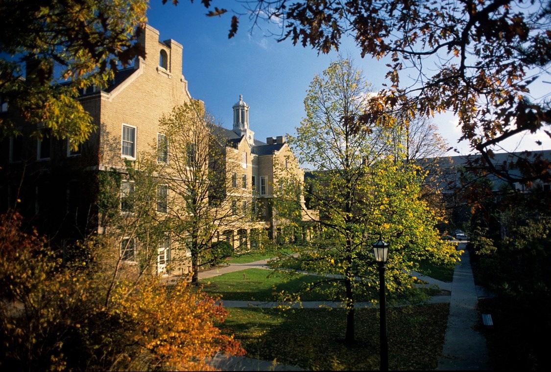 the Ives Hall Quad