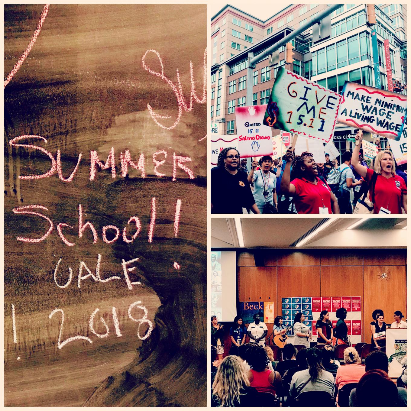Collage of Photos from UALE Summer School