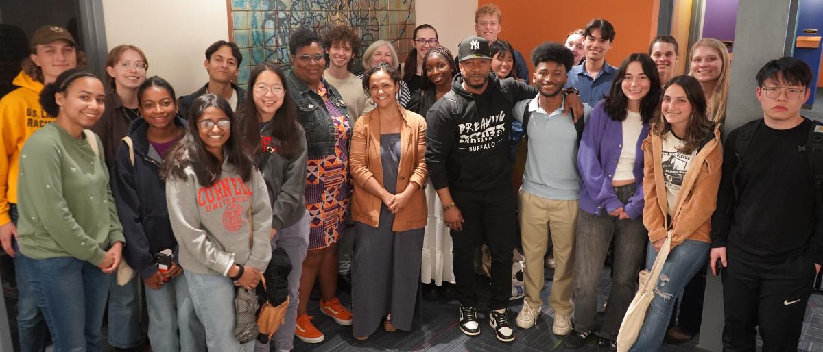 High Road Fellows Stand with Guest Speakers