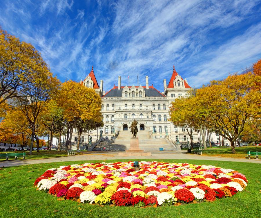 Capitol Building in Albany, NY