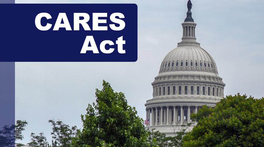 CARES Act, Washington, DC capital building