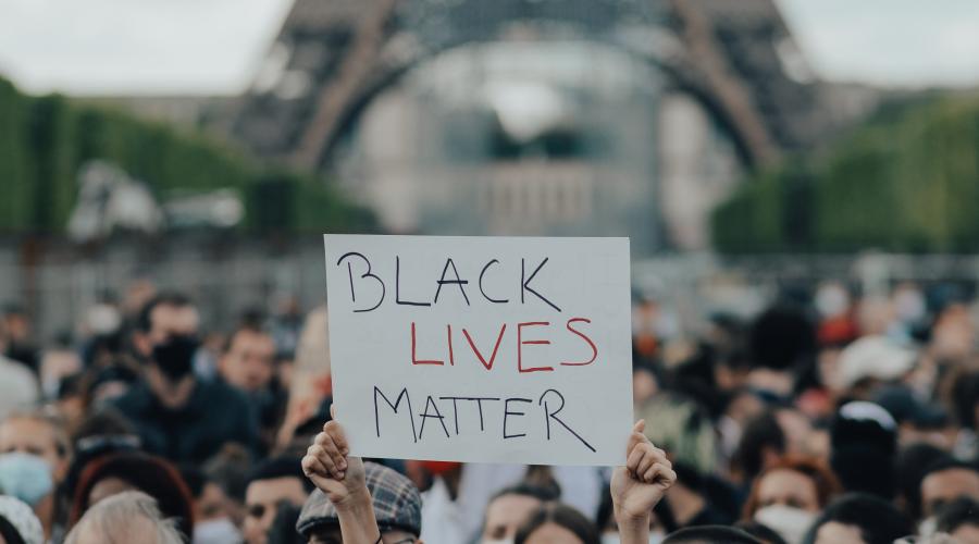 Black Lives Matter Protest in Paris