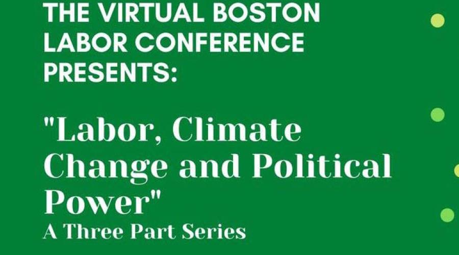 Boston Labor Conference Flyer