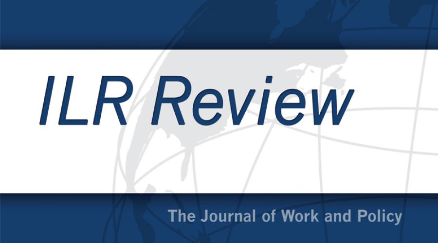 The cover of the ILR Review