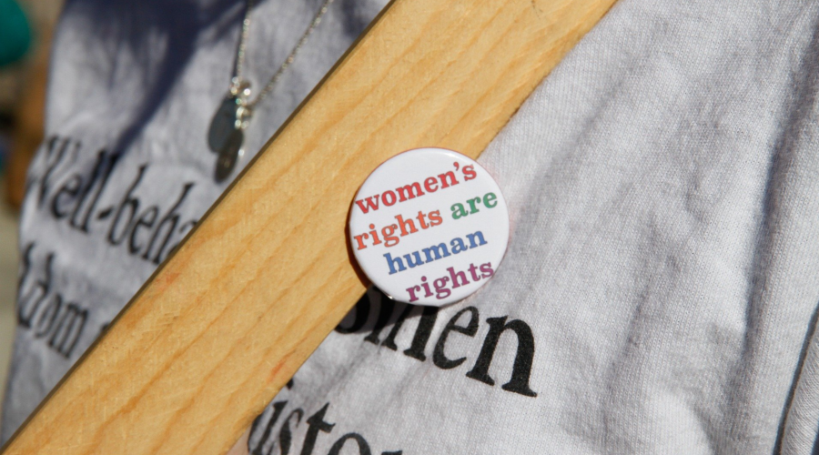 Button: Women's Rights are Human Rights