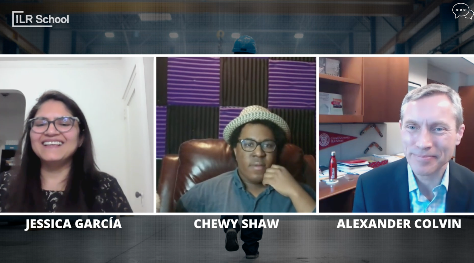 Jessica Garcia, Chewy Shaw, and Alexander Colvin