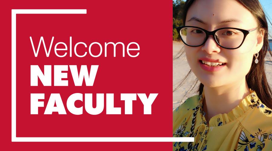 Dana Yang new faculty welcome card