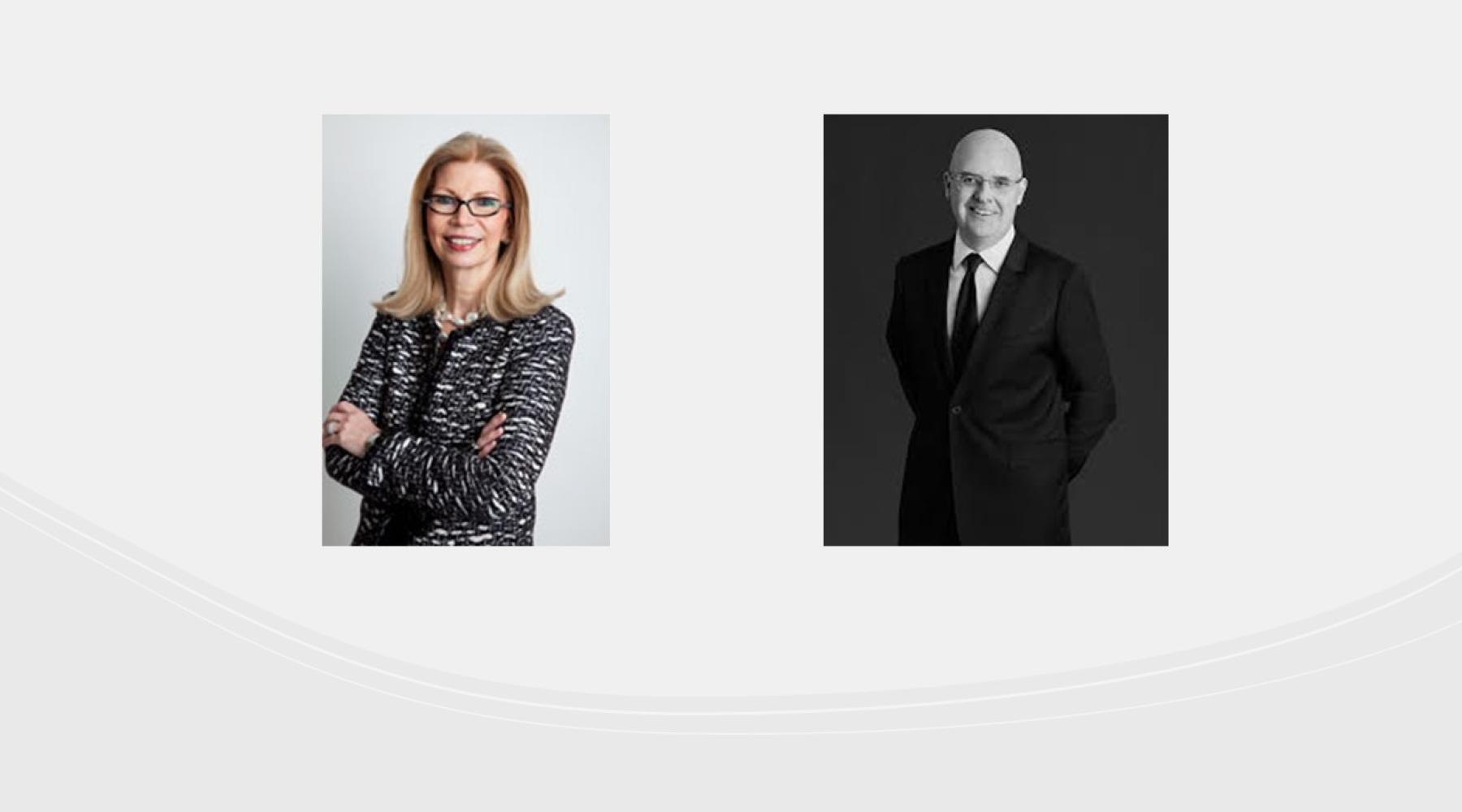 Pam Kimmet and Michael O'Hare