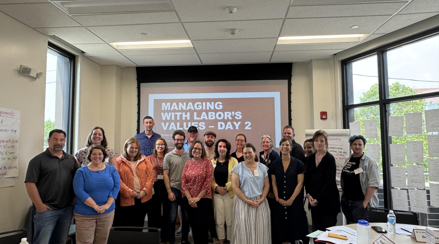 Managing with Labor's Values Buffalo