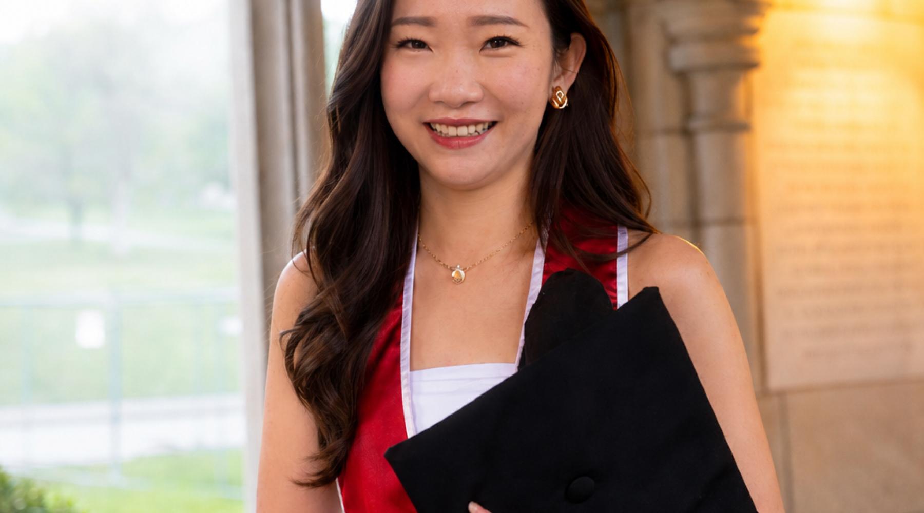Olivia Kuo, graduation