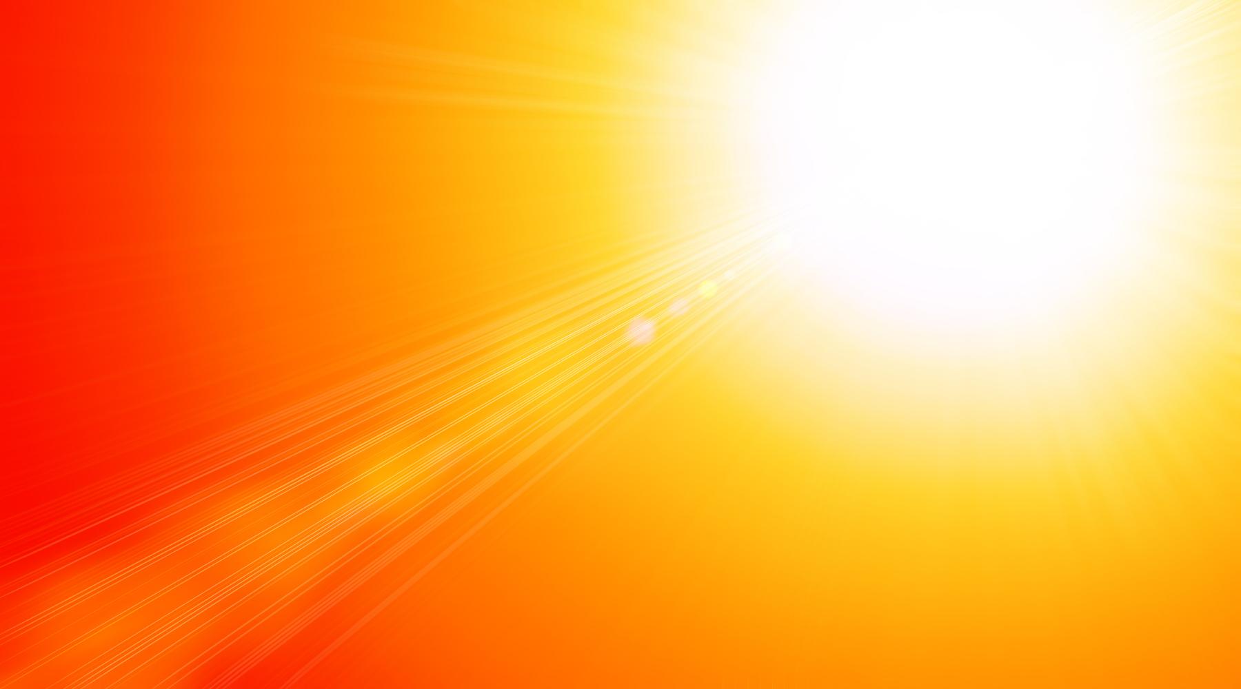 Image of bright sunny sky
