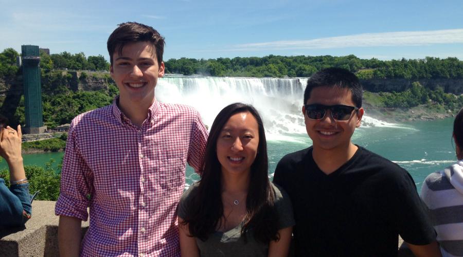 Fellows at Niagara Falls