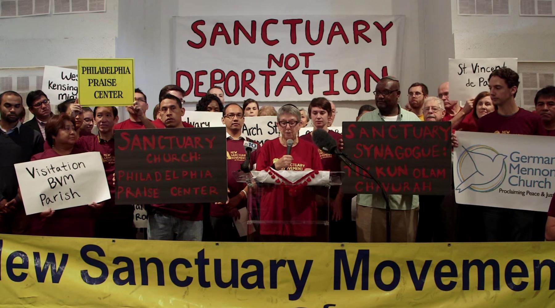 SOURCE: New Sanctuary Movement of Philadelphia [ https://www.youtube.com/watch?v=fuwXWYlXv7c ]