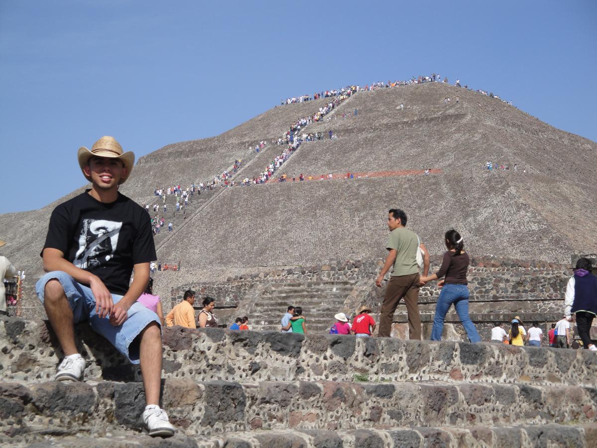 An ILR student participating gin an intentional experience. 