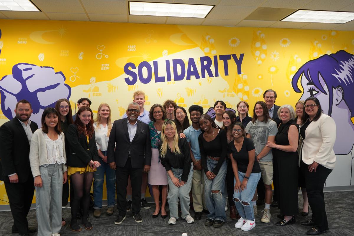 Buffalo High Road students