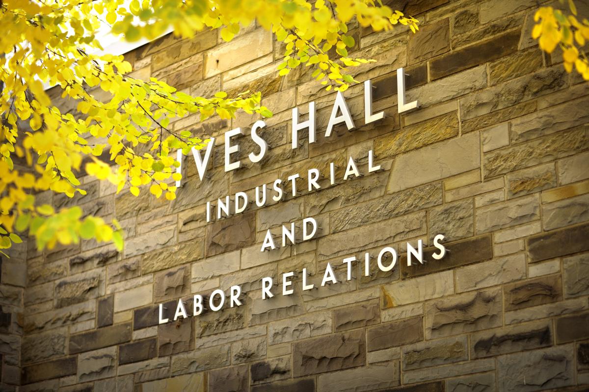 Ives Hall Building Label