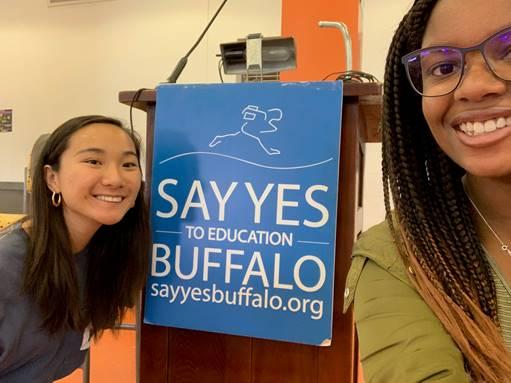 Buffalo High Road students