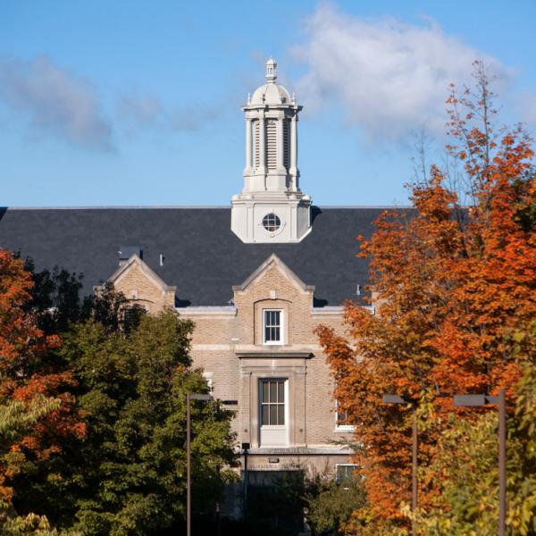 ILR Conference Center King Shaw Hall in the Fall
