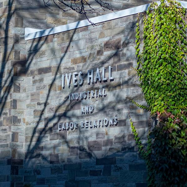 An external shot of Ives Hall 