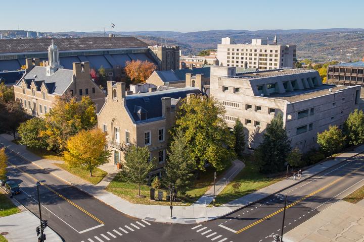 Cornell University ILR School, exterior building view