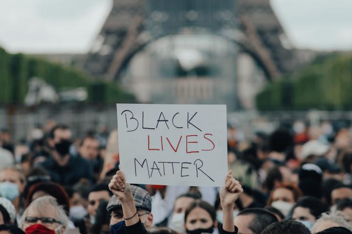 Black Lives Matter Protest in Paris