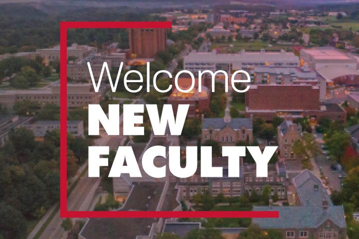 New faculty welcome card