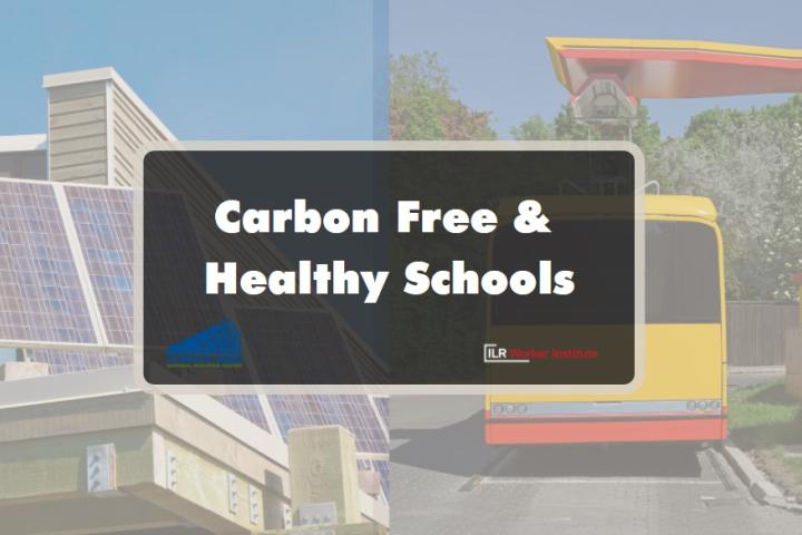 Opening slide for IUPAT Carbon-Free Healthy Schools Training