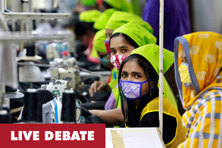Garment workers live debate 
