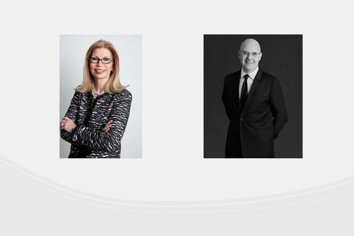 Pam Kimmet and Michael O'Hare