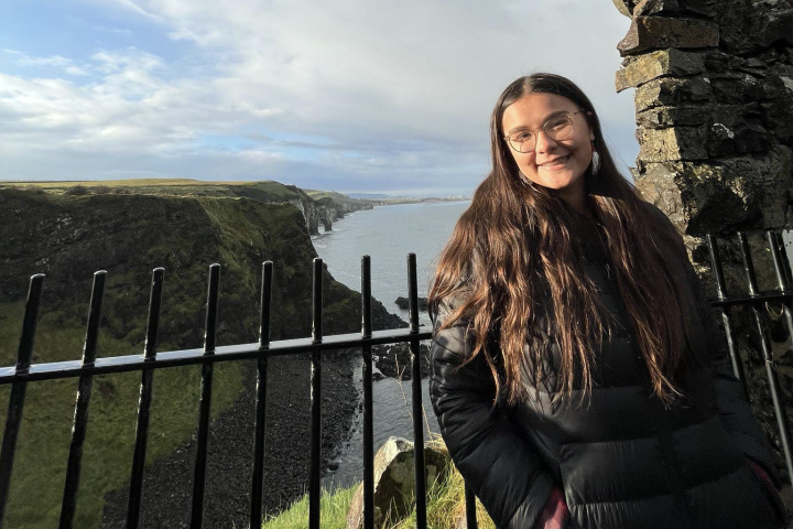 McKenna “MJ” Raade ’25 during her time in the ILR/UCS Semester in Dublin Program.