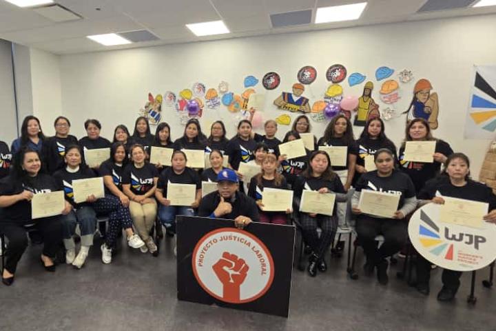 WJP Graduation. Cleaning technicians 2