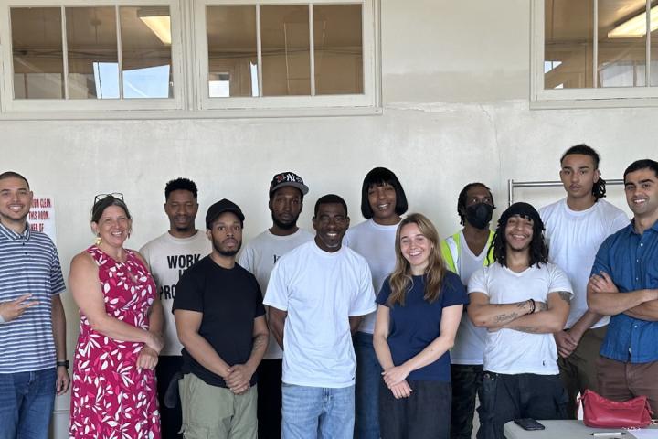 Group of individuals posing for a picture