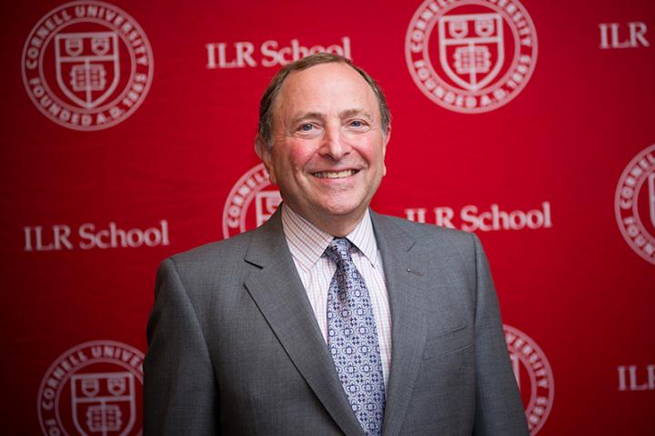 National Hockey League Commissioner, Gary Bettman '74, will be one of the speakers at the 2018 Sports Leadership Summit