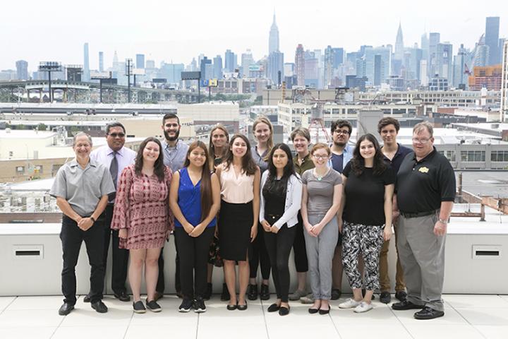 Faculty and summer fellows from ILR's New York City office