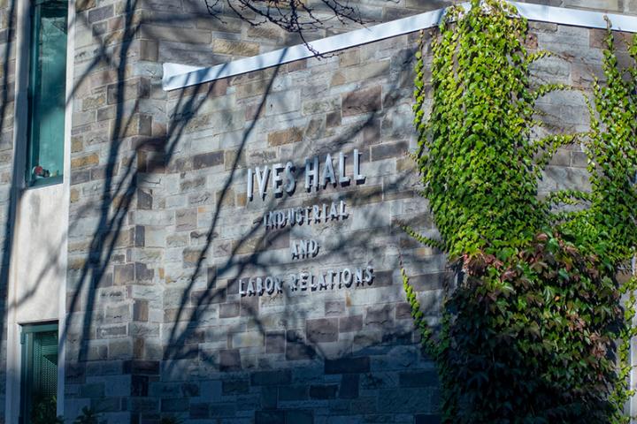 An external shot of Ives Hall 