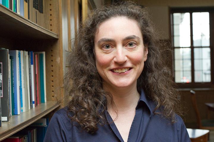 Suzanne Cohen, collection development coordinator for the Martin P. Catherwood Library