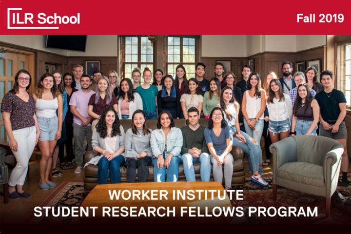 2019 Workers Institute Student Research Fellows