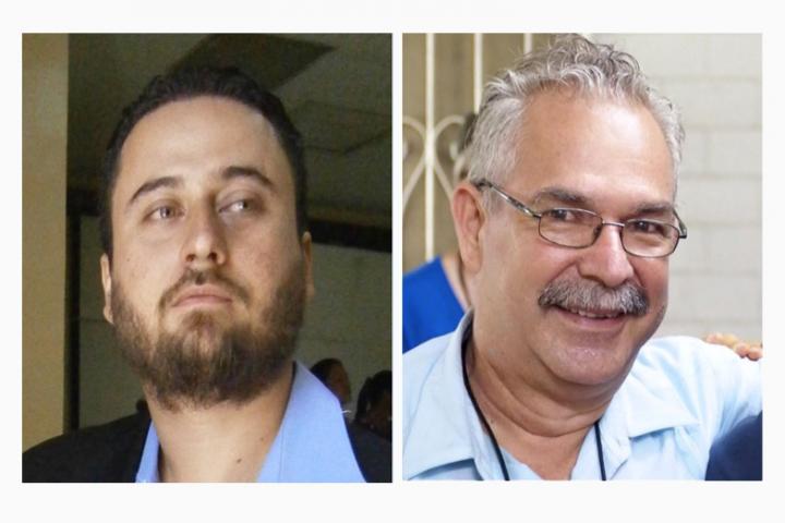 Tutela Legal’s Attorney Alejandro Diaz and SHARE El Salvador’s Executive Director Jose Artiga