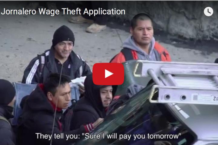 Jornalero Wage Theft App - "They tell you: 'Sure I will pay you tomorrow"