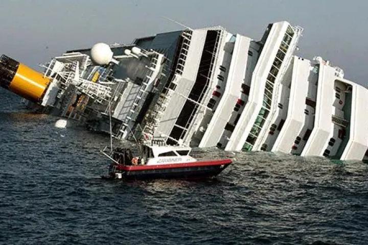 sinking ship