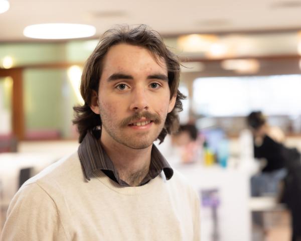 Cornell ILR student Luke O'Brien