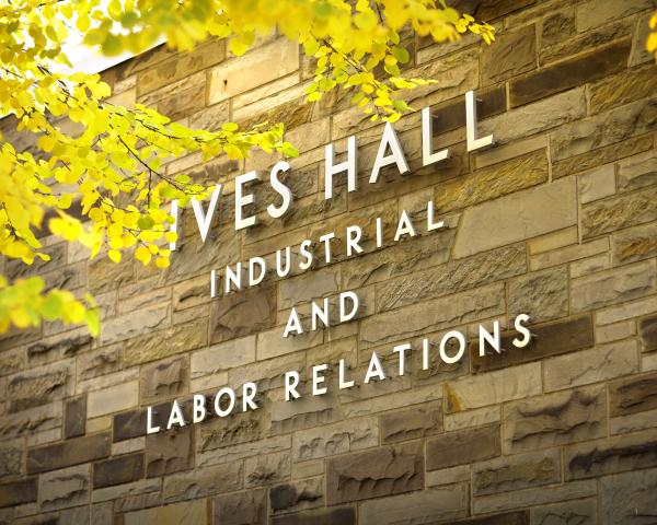 Ives Hall Building Label