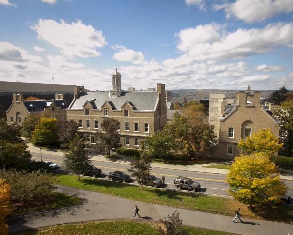 The ILR Complex in fall.