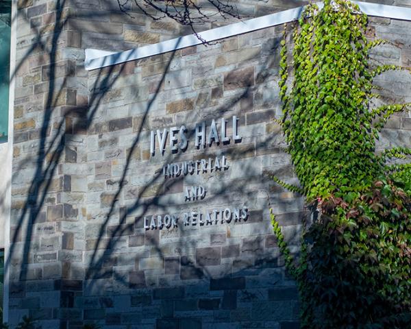 An external shot of Ives Hall 