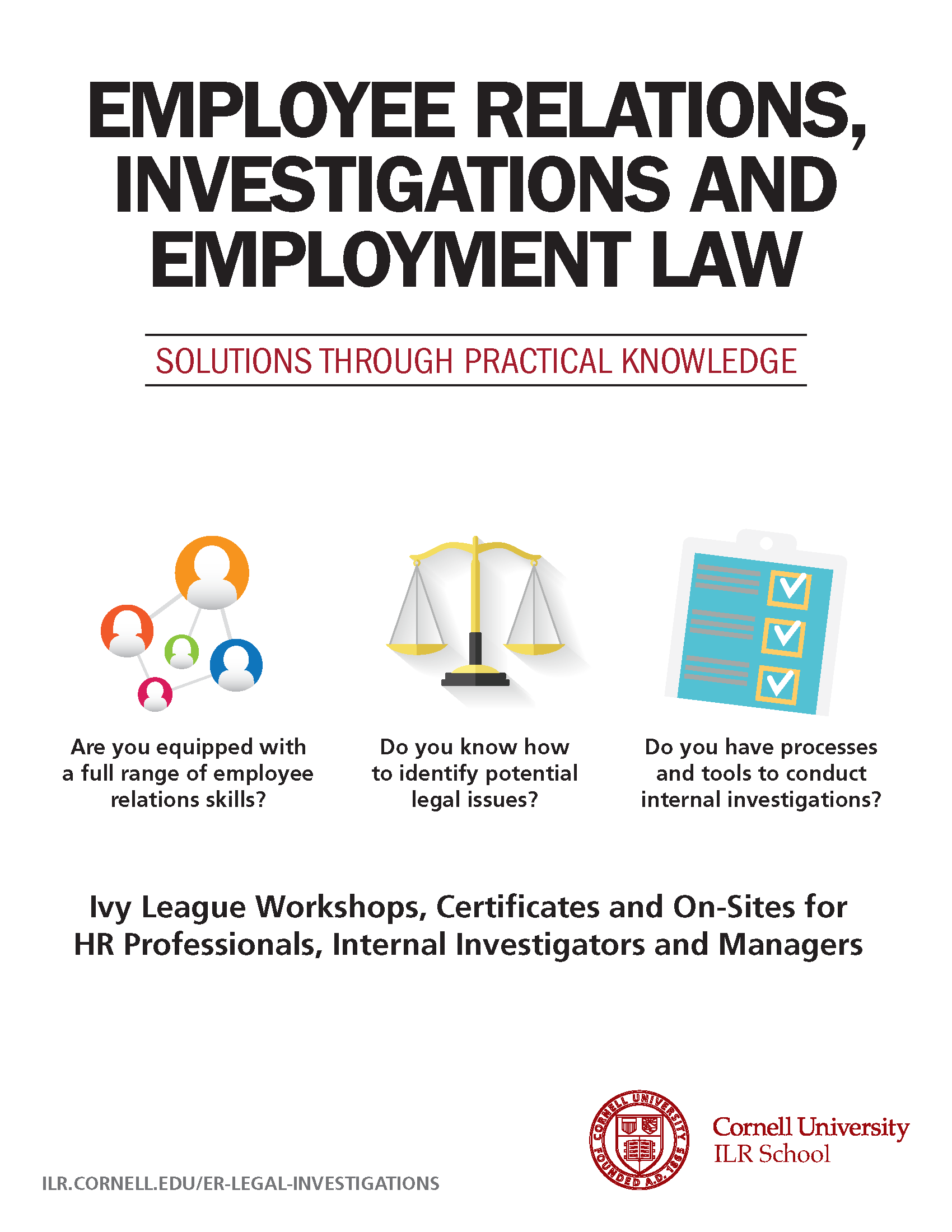 employee relations, internal investigations, employment law, hcd, human capital development, cornell ilr